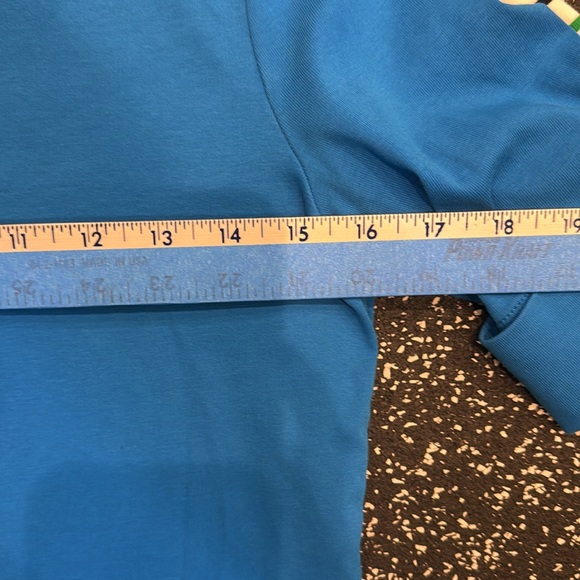 Ralph Lauren Boat Neck shirt top size Large Lrg L womens blue white stripes - Picture 10 of 12